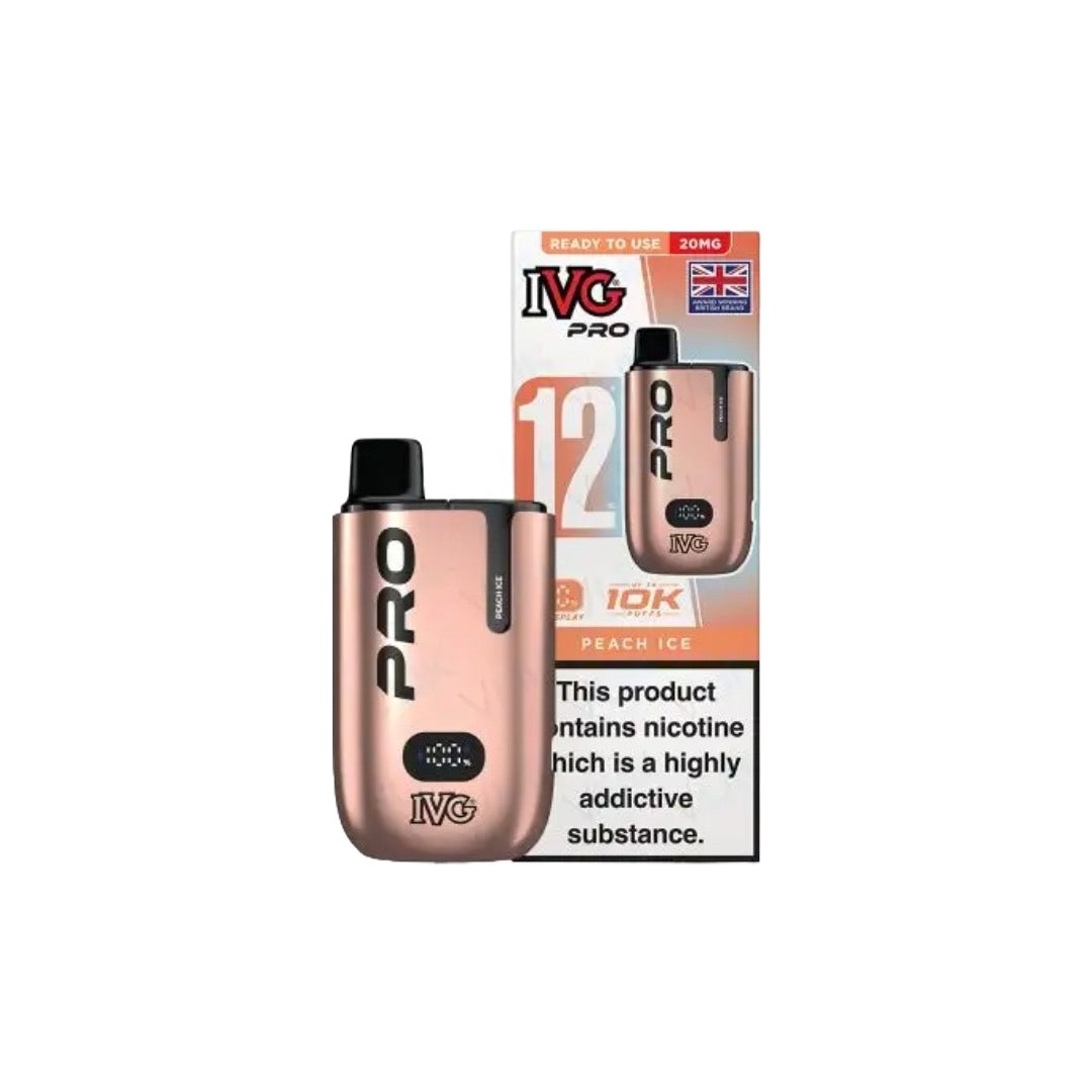 20mg I VG Pro 12 Prefilled Pod Vape Kit 10000 Puffs