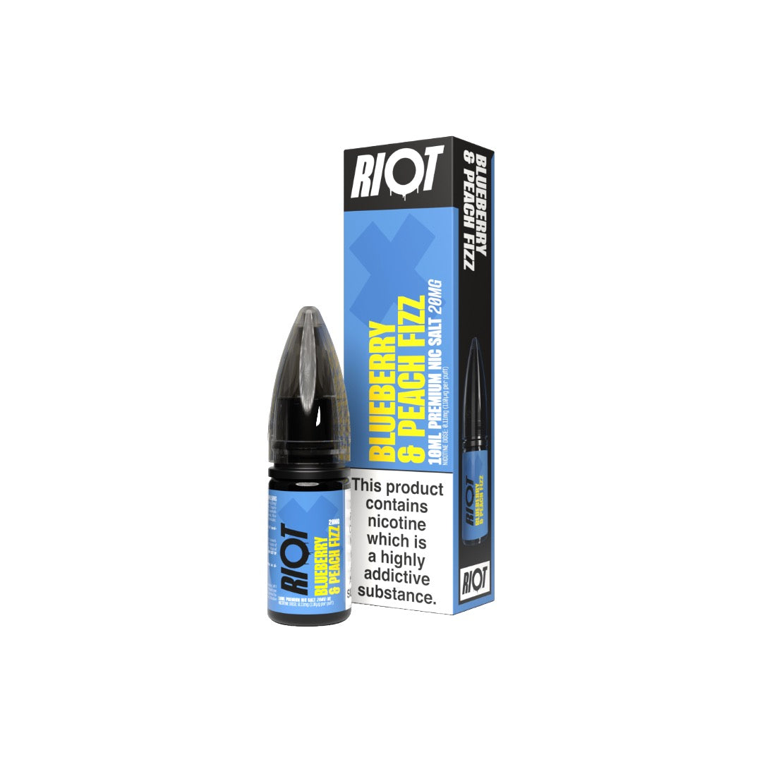 20mg RIOT X Premium Nic Salts - 10ml