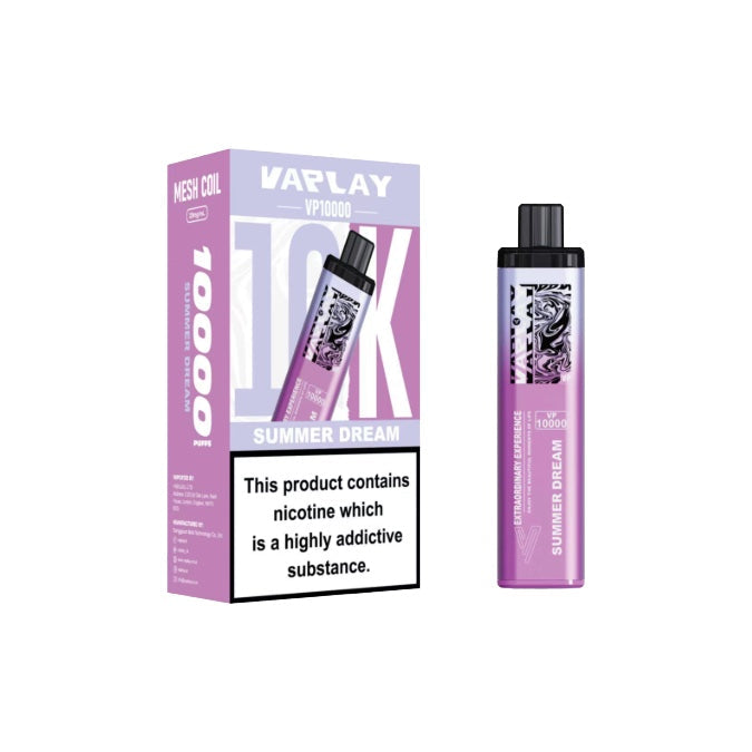 20mg Vaplay Royal 10k Prefilled Pod Vape Kit 10000 puffs