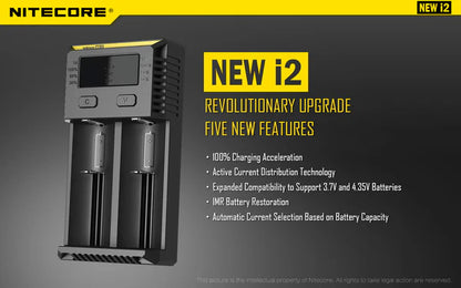 Nitecore New i2 IntelliCharger