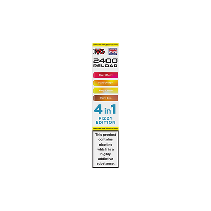 20mg IVG 2400 Reload Prefilled Pods 2ml 2400 Puffs - 4 Pcs