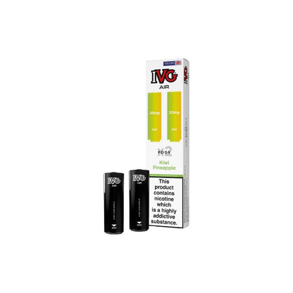 20mg I VG Air Prefilled Pods 2ml 1200 Puffs