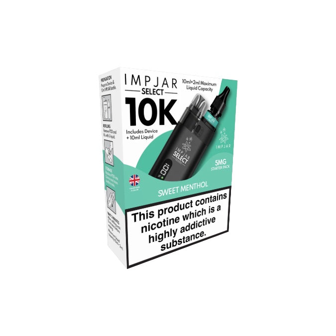 5mg Imp Jar Select 10ml Starter Vape Kit