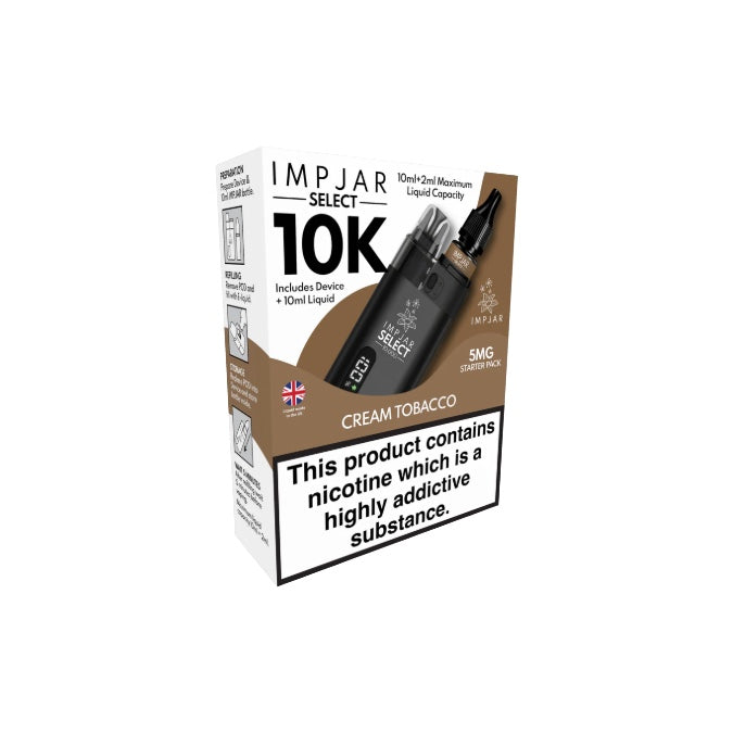 5mg Imp Jar Select 10ml Starter Vape Kit