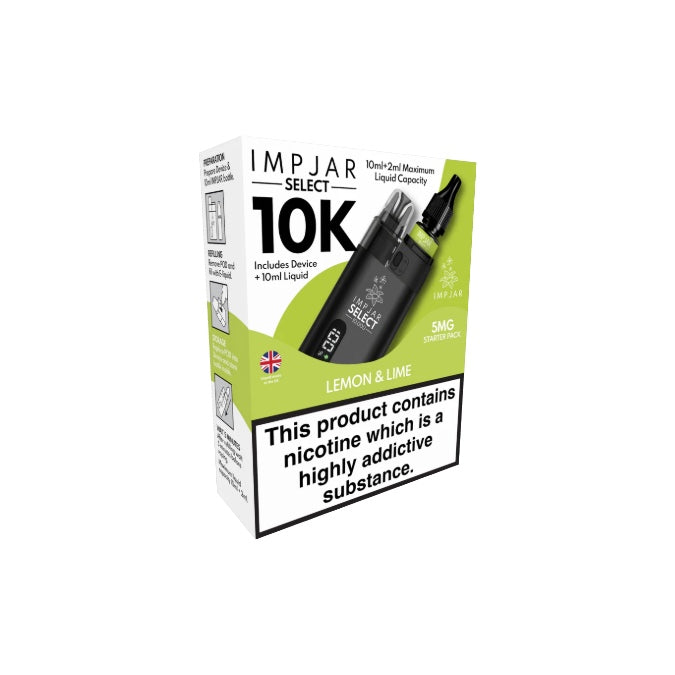 5mg Imp Jar Select 10ml Starter Vape Kit