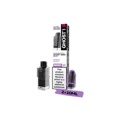20mg Ghost Pro 8000+ By Vapes Bars Prefilled Pods