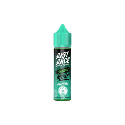 0mg Just Juice Mint 40ml Saltfills (40VG/60PG)