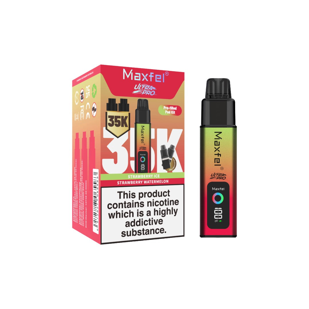 Maxfel Ultra Pro 35k Puffs Prefilled Vape Pod Kit