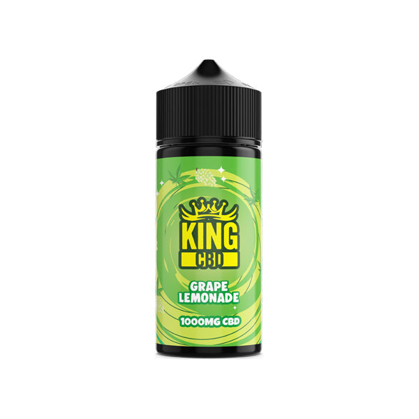 King CBD 1000mg CBD E-liquid 120ml (80VG/20PG) (BUY 1 GET 1 FREE)
